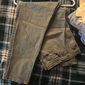 Buffalo David Bitton Green Skinny Pants